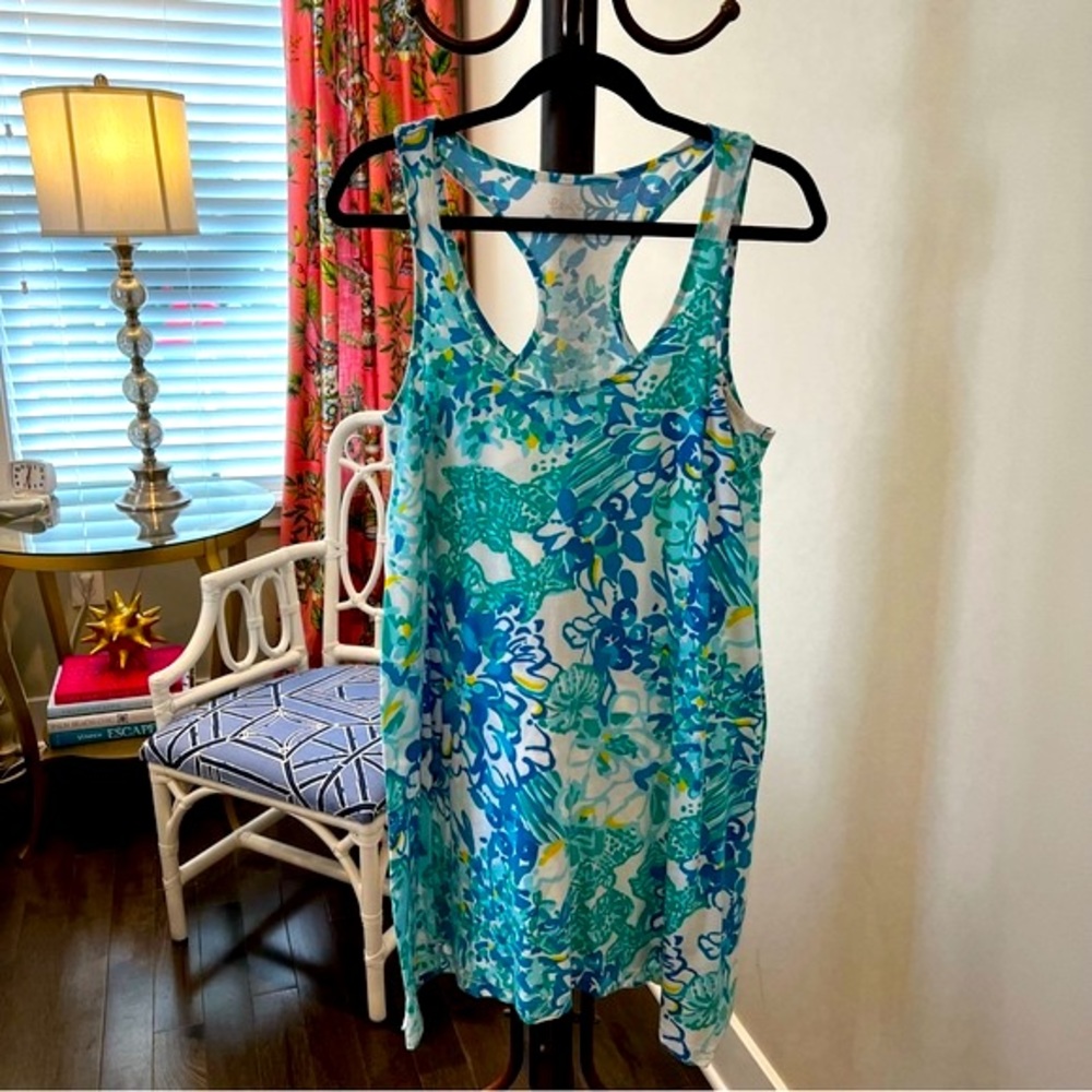 Lilly Pulitzer Monterey Cutout Trapeze Dress - M